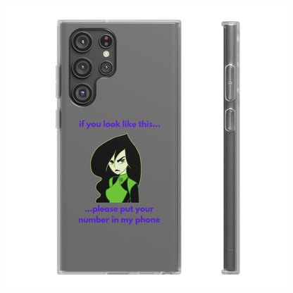 "If you look like this..." High Quality Phone Case