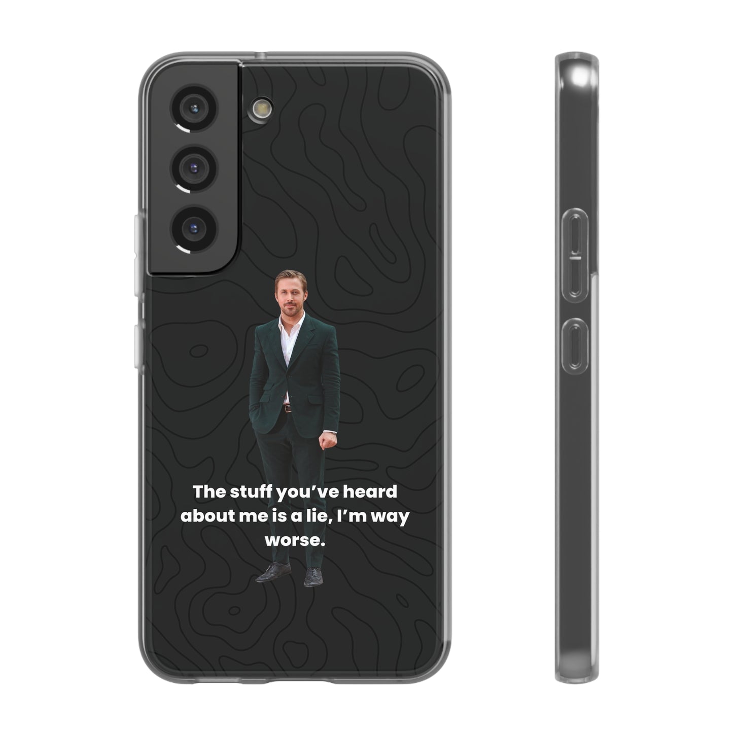 "The stuff you've heard about me..." High Quality Phone Case