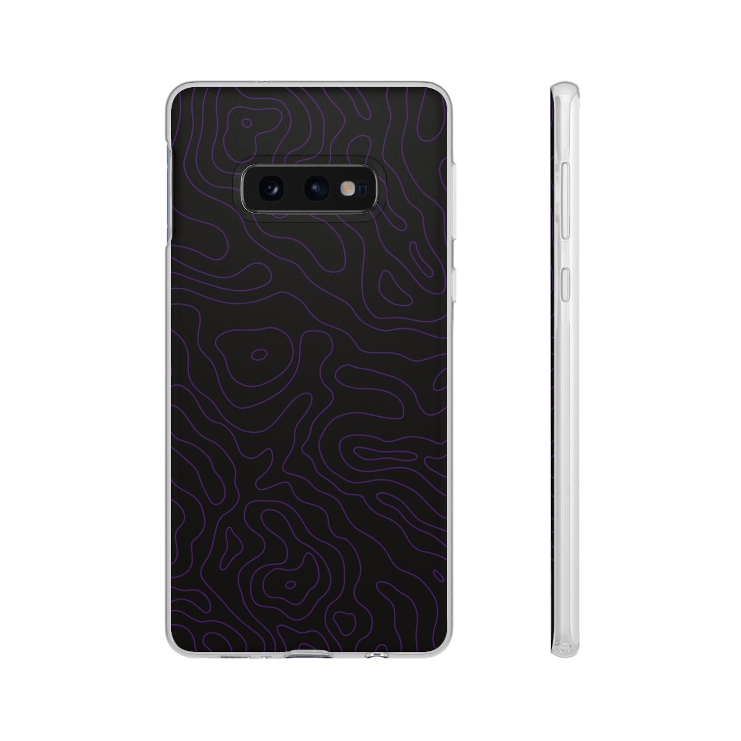 "Purple Topography" High Quality Phone Case