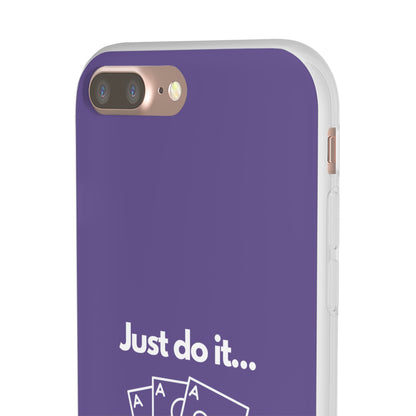 "Just do it... gamble" High Quality Phone Case