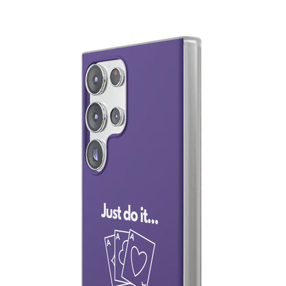 "Just do it... gamble" High Quality Phone Case