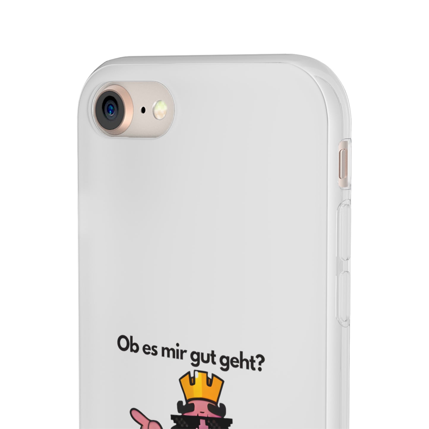 "Ob es mir gut geht? Natürlich... nicht" High Quality Phone Case