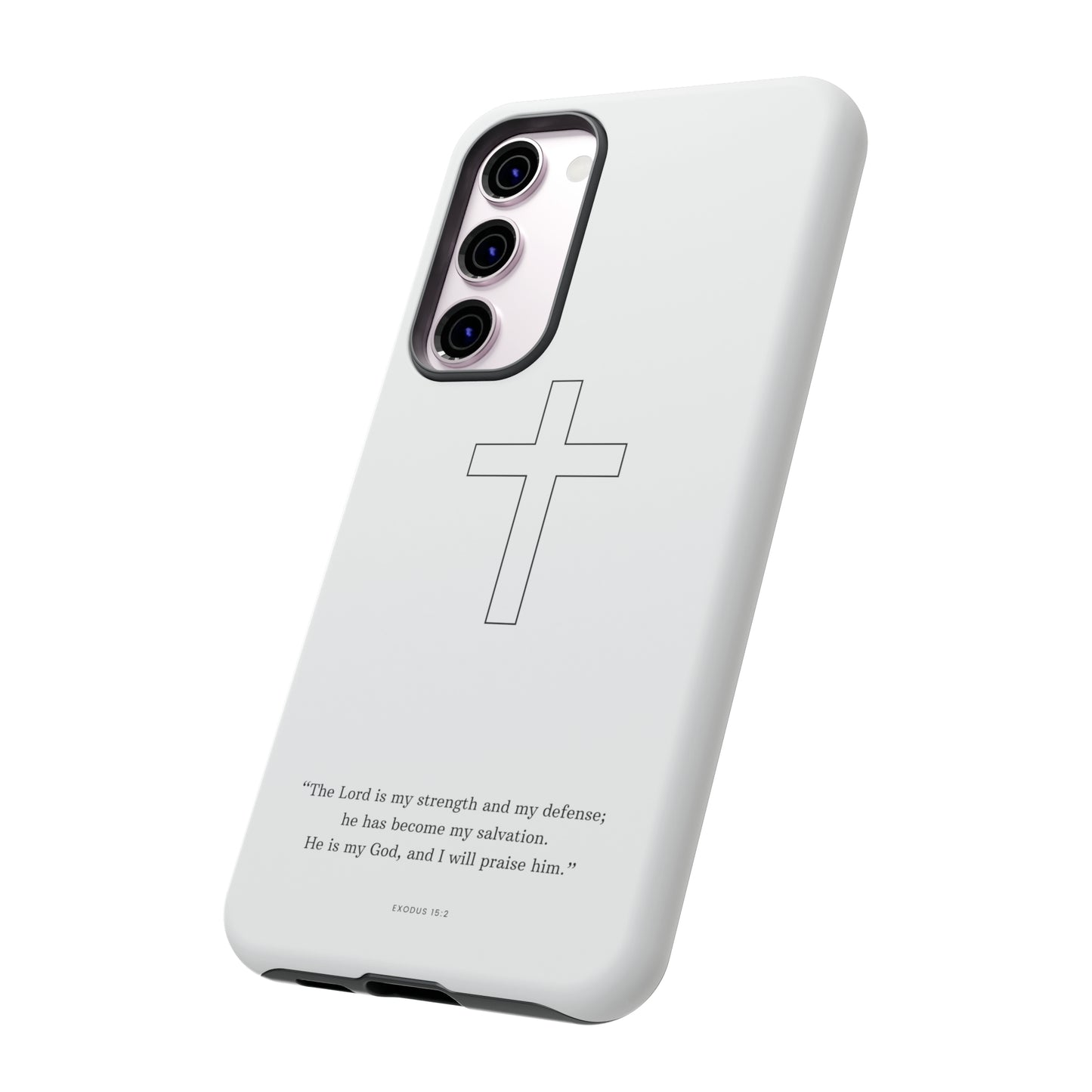 "Exodus 15:2" Premium Quality Phone Case