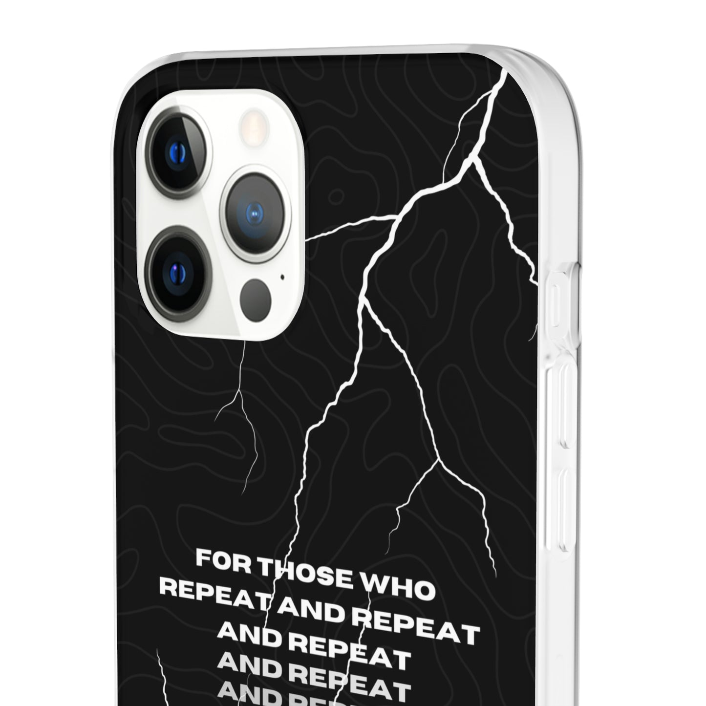 "For those who repeat and repeat..." High Quality Phone Case