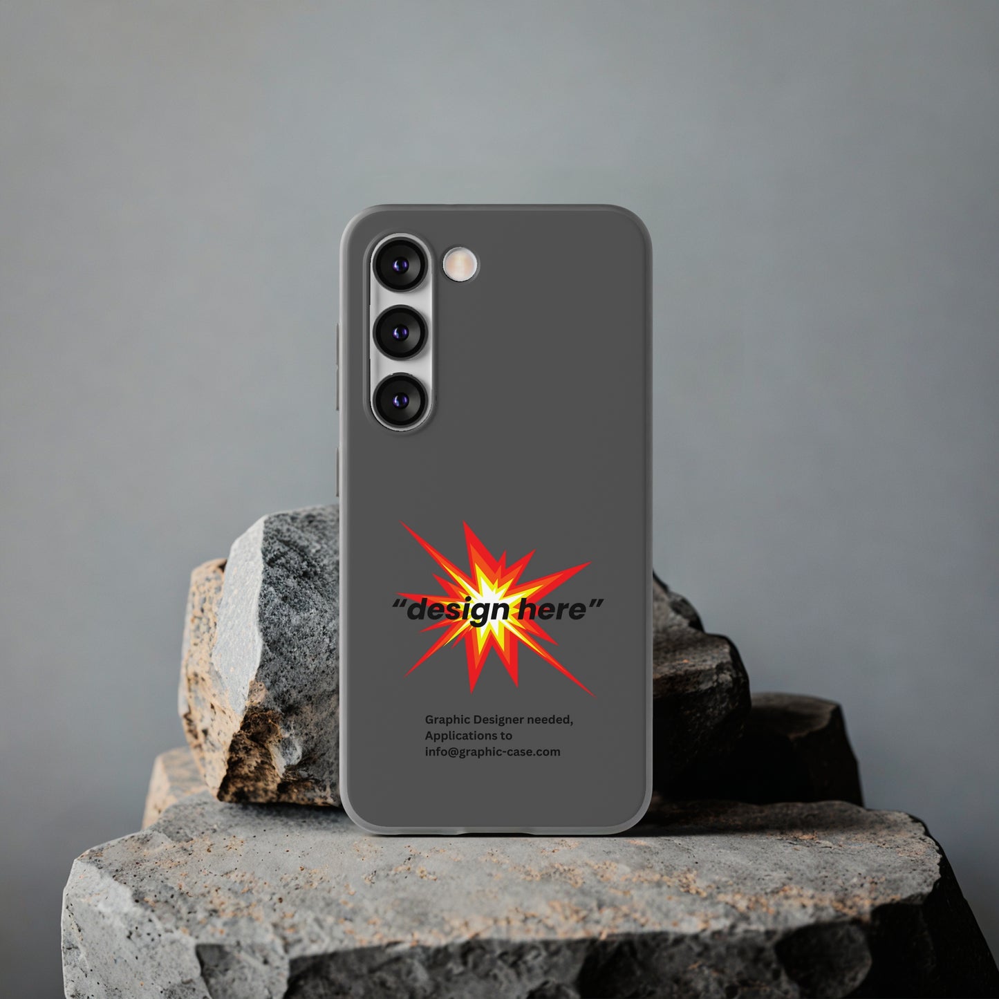 "Design here" High Quality Phone Case