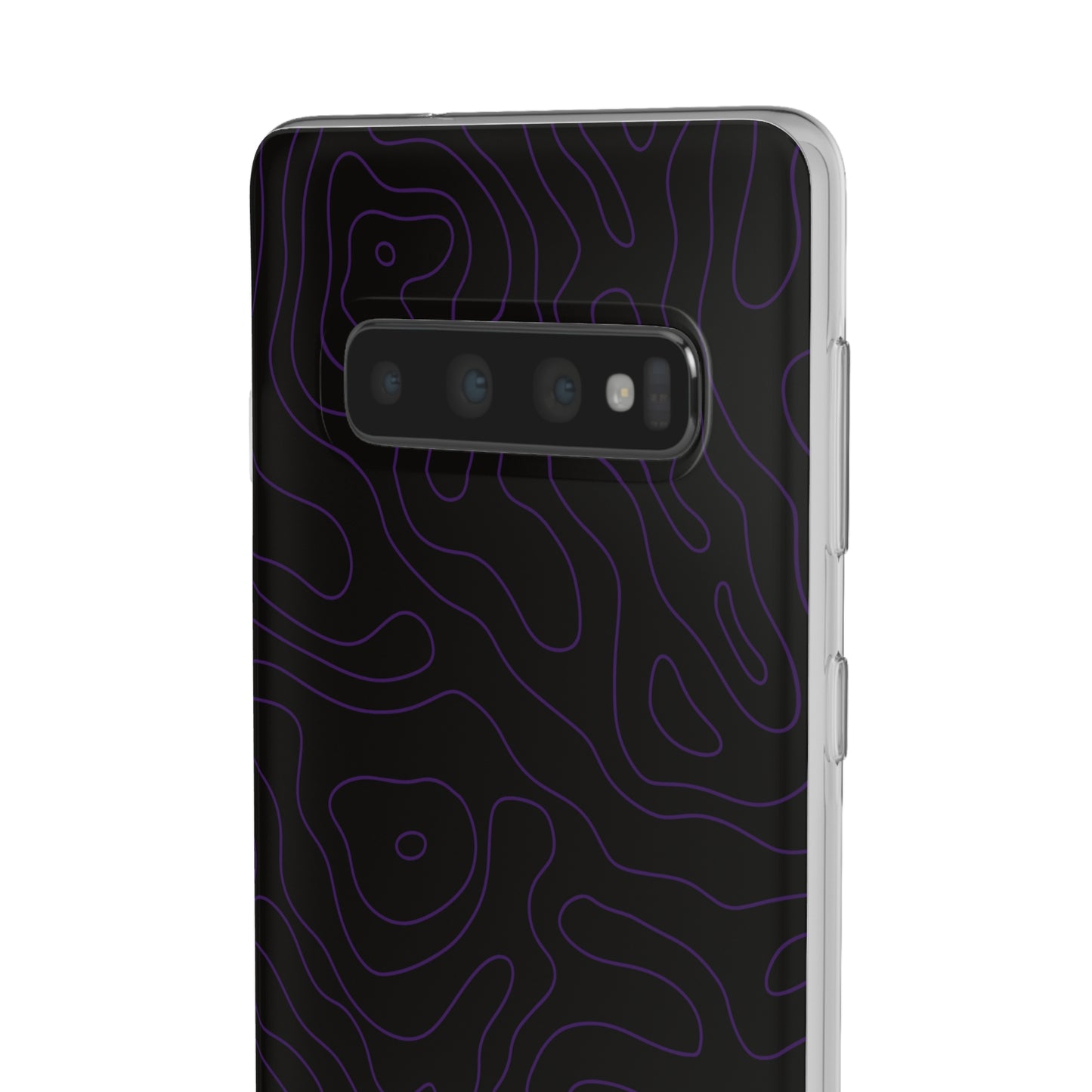 "Purple Topography" High Quality Phone Case