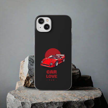 "Car Love F40" High Quality Phone Case