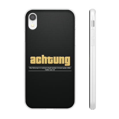 "Achtung (Stimmen)" High Quality Phone Case