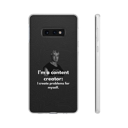 "I'm a content creator" High Quality Phone Case