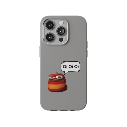 "Oi Oi Oi Red Larva" High Quality Phone Case