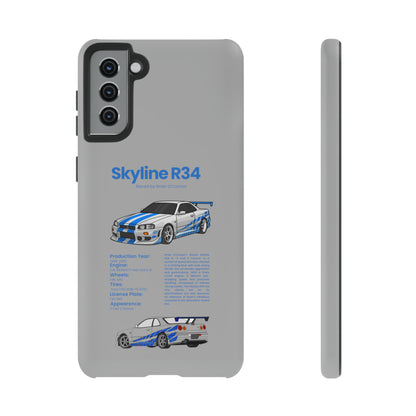 "Skyline R34" Premium Quality Phone Case