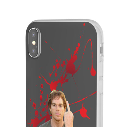 Dexter Middle Finger High Quality Phone Case