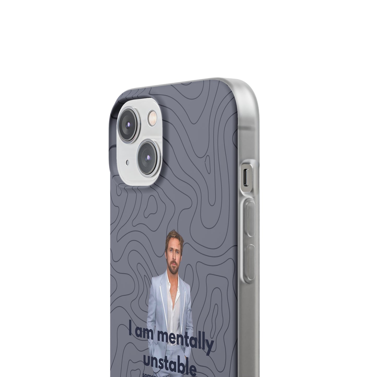 "I am mentally unstable" High Quality Phone Case