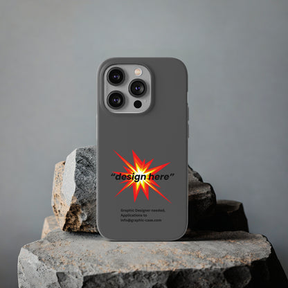 "Design here" High Quality Phone Case