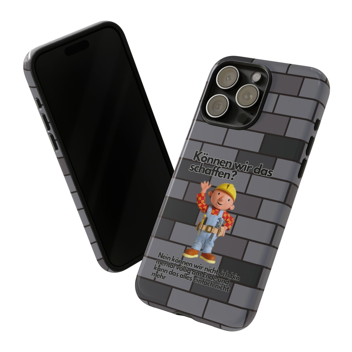 "Können wir das schaffen?" Premium Quality Phone Case