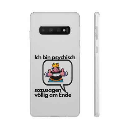 "Ich bin psychisch sozusagen völlig am Ende" High Quality Phone Case