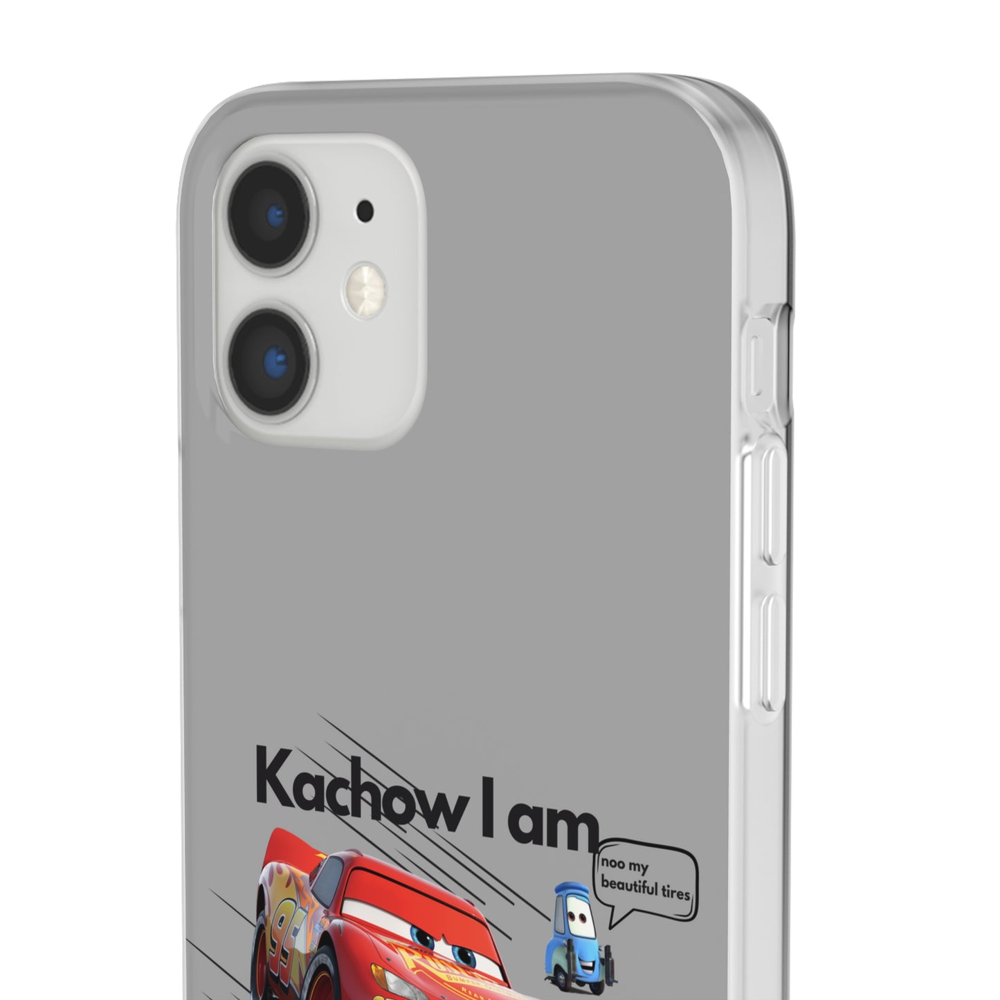 "Kachow into a tree" High Quality Phone Case