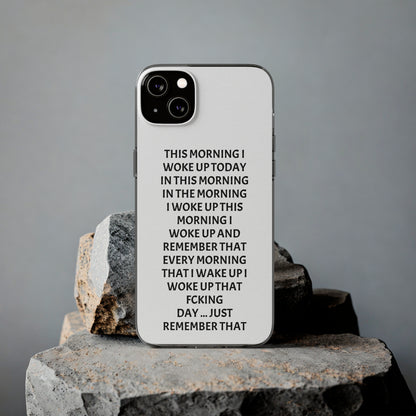 "THIS MORNING" High Quality Phone Case