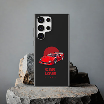 "Car Love F40" High Quality Phone Case