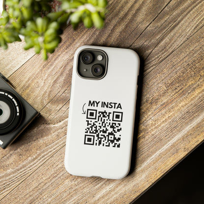 "Scan for Rick Roll" Premium Quality Phone Case