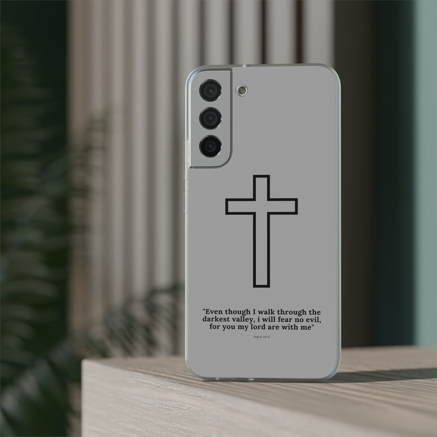 "Psalm 23:4" High Quality Phone Case