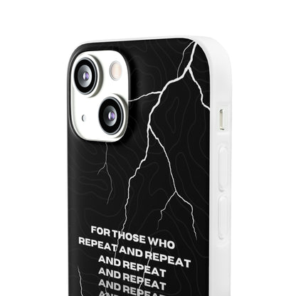 "For those who repeat and repeat..." High Quality Phone Case