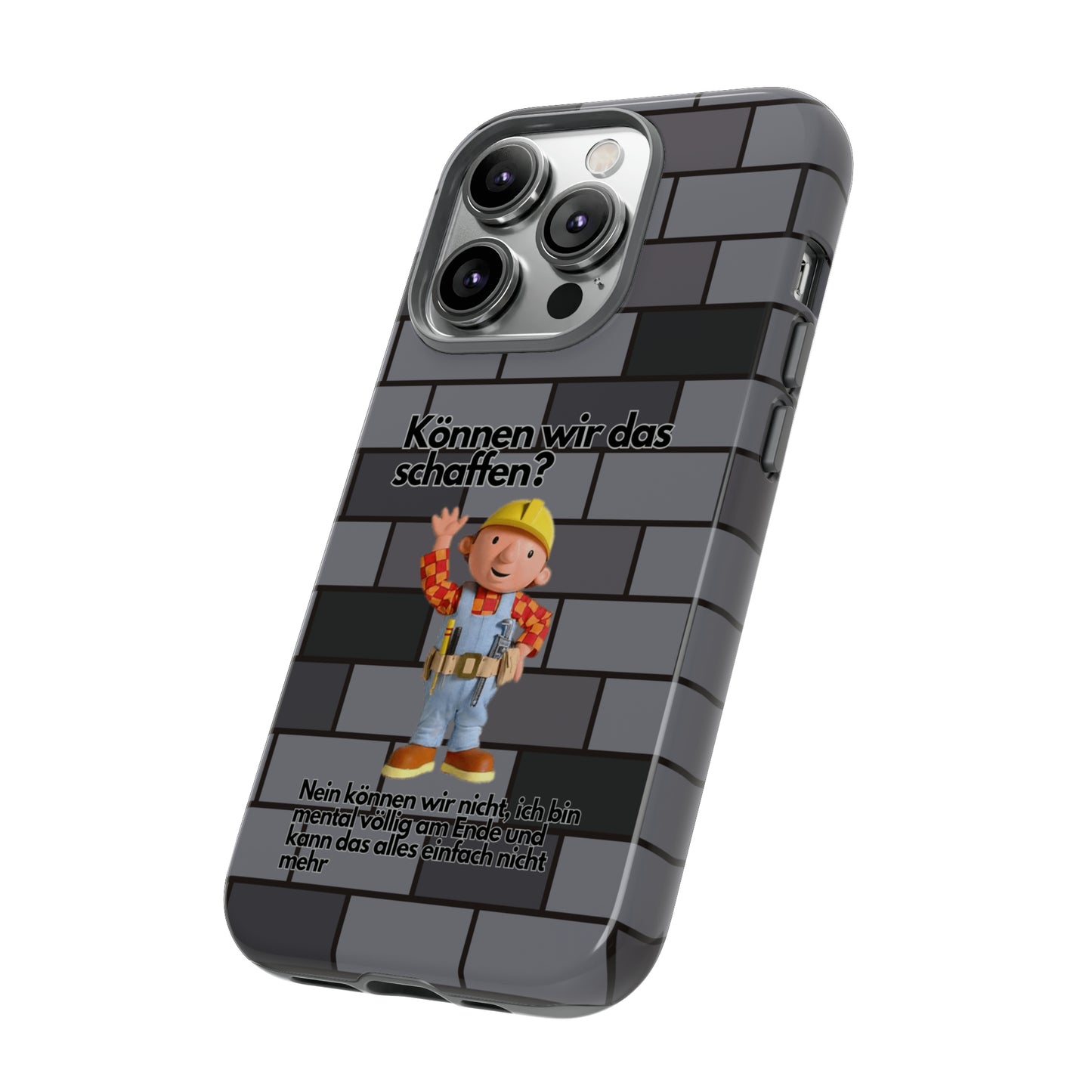 "Können wir das schaffen?" Premium Quality Phone Case