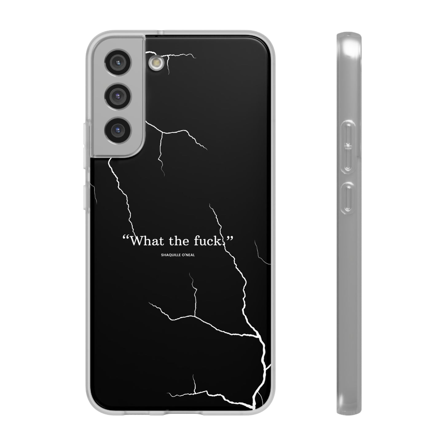 "What the fuck quote" High Quality Phone Case