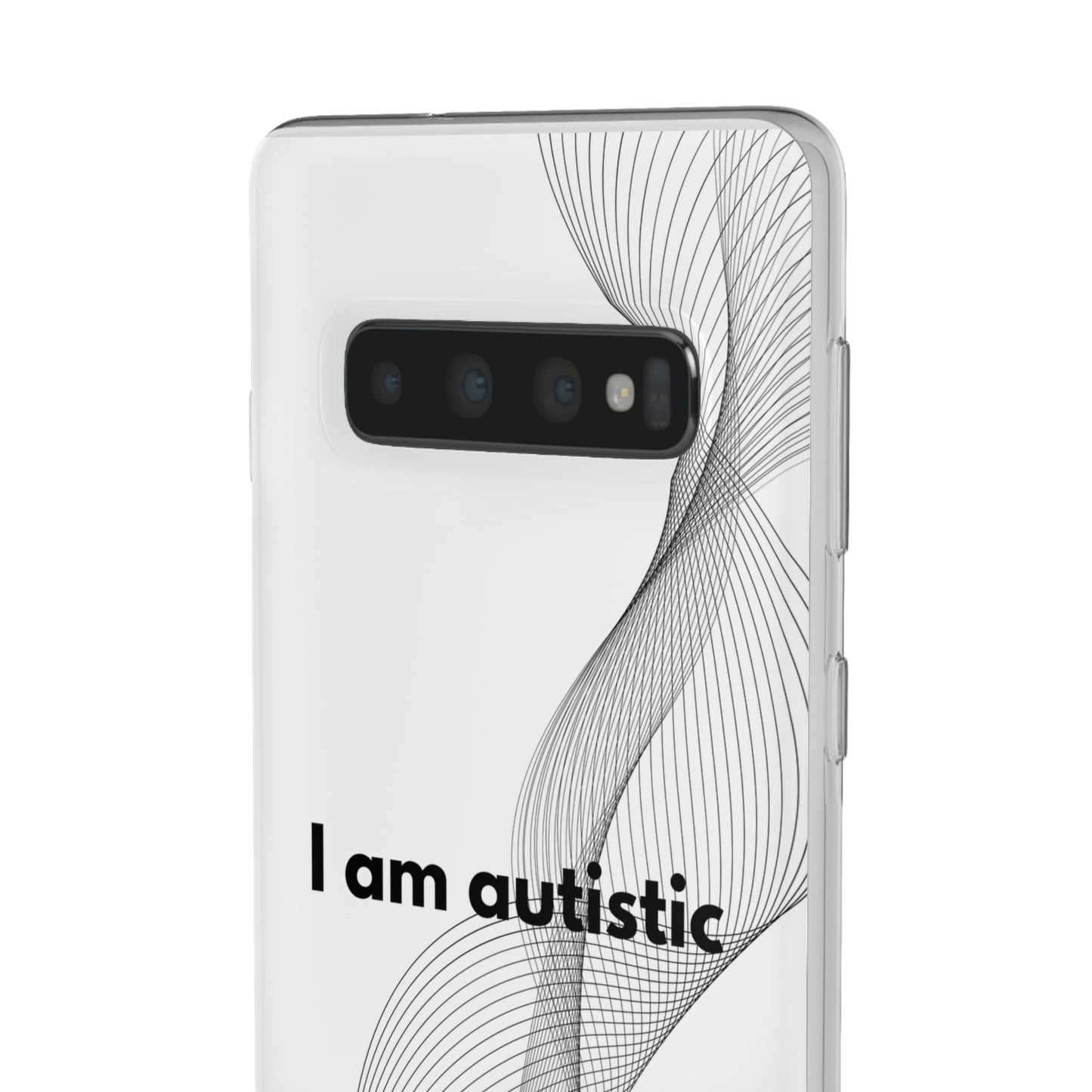 "I am autistic" High Quality Phone Case