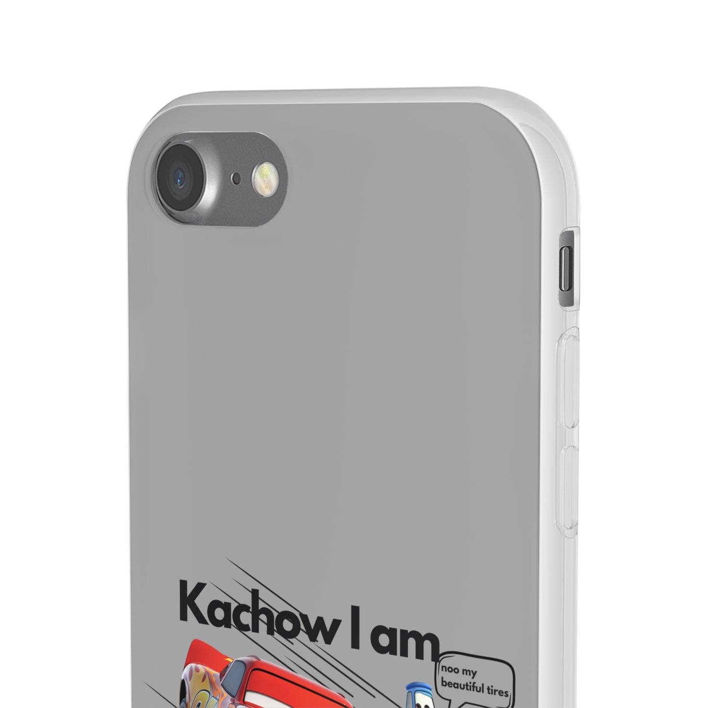 "Kachow into a tree" High Quality Phone Case