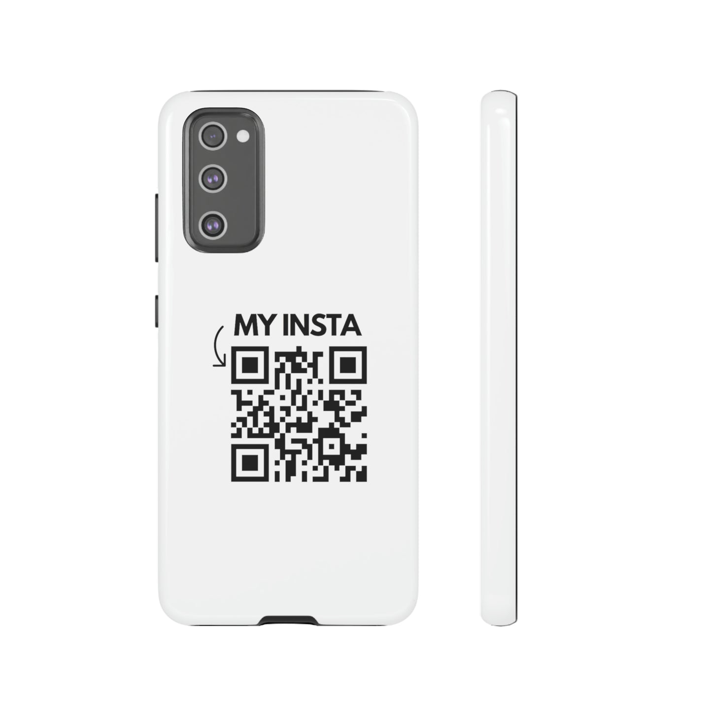 "Scan for Rick Roll" Premium Quality Phone Case