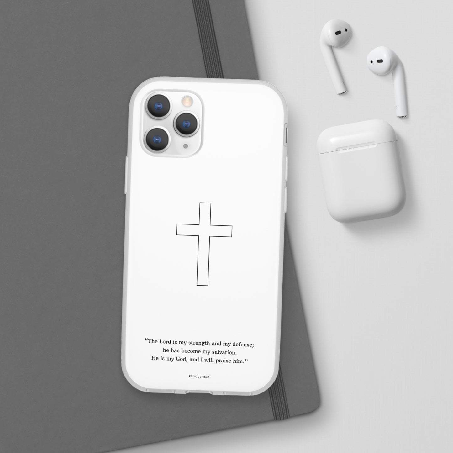 "Exodus 15:2" High Quality Phone Case