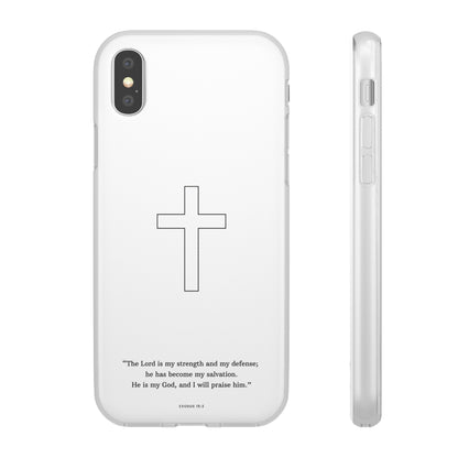 "Exodus 15:2" High Quality Phone Case