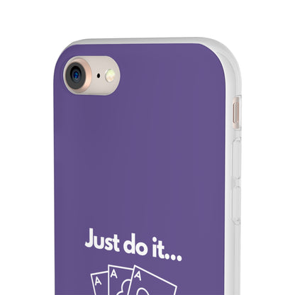 "Just do it... gamble" High Quality Phone Case