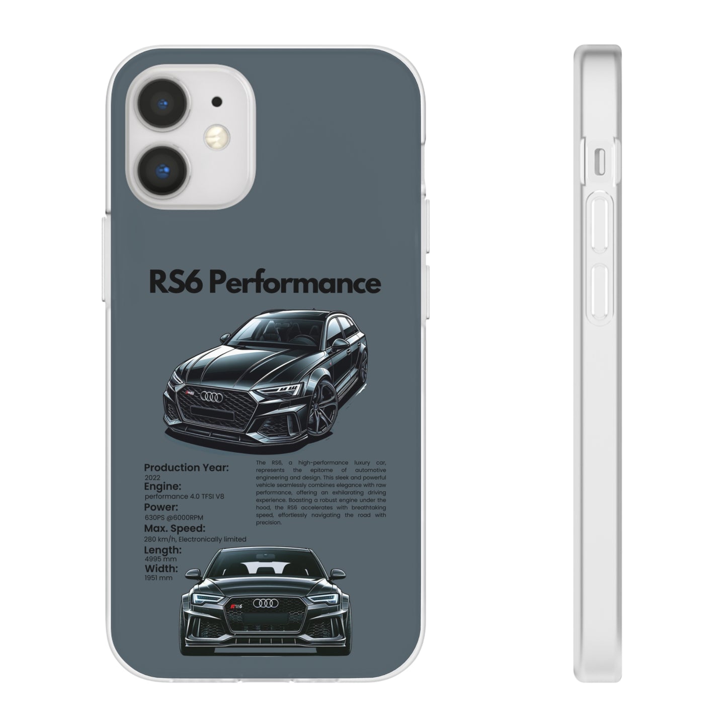 "RS6 Performance" High Quality Phone Case