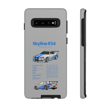 "Skyline R34" Premium Quality Phone Case