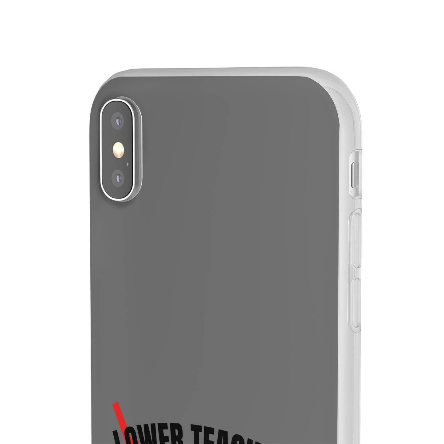 "Lower teachers salary" High Quality Phone Case