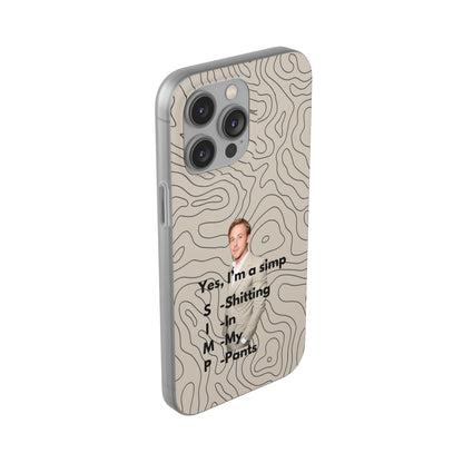 "Yes, I'm a simp" High Quality Phone Case