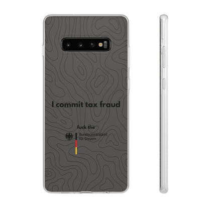 "I commit tax fraud" High Quality Phone Case