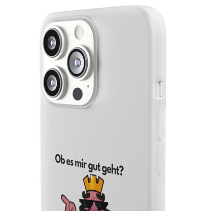 "Ob es mir gut geht? Natürlich... nicht" High Quality Phone Case