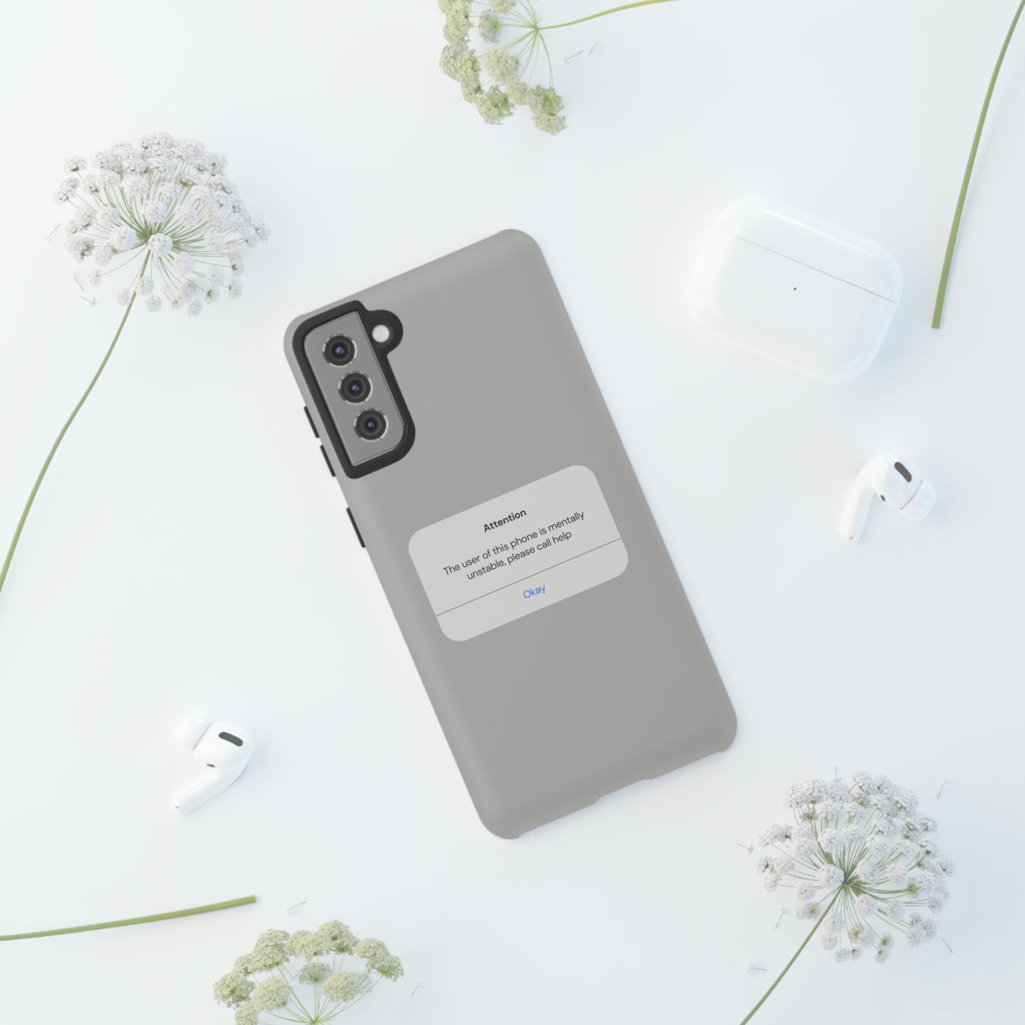 "Attention Notification" Premium Quality Phone Case