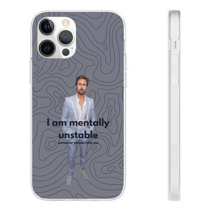 "I am mentally unstable" High Quality Phone Case