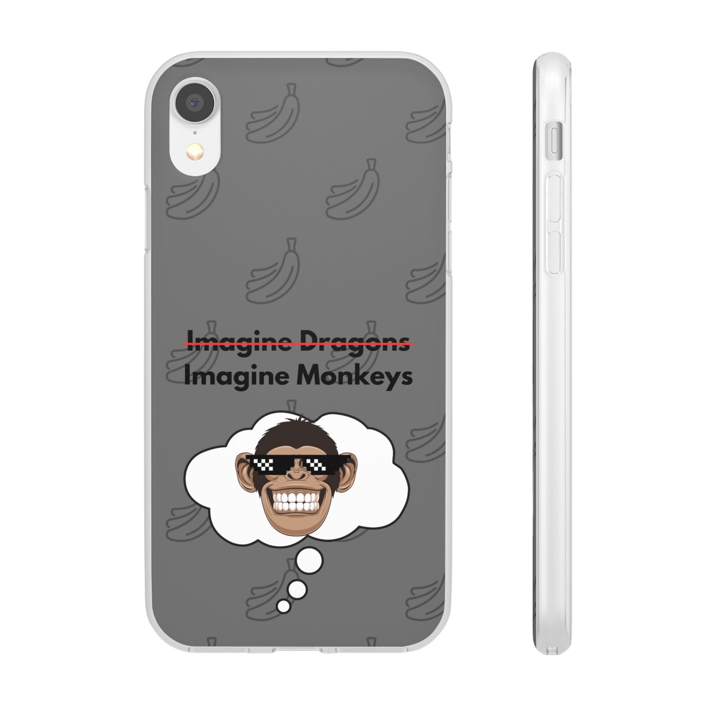 "Imagine Monkeys" High Quality Phone Case