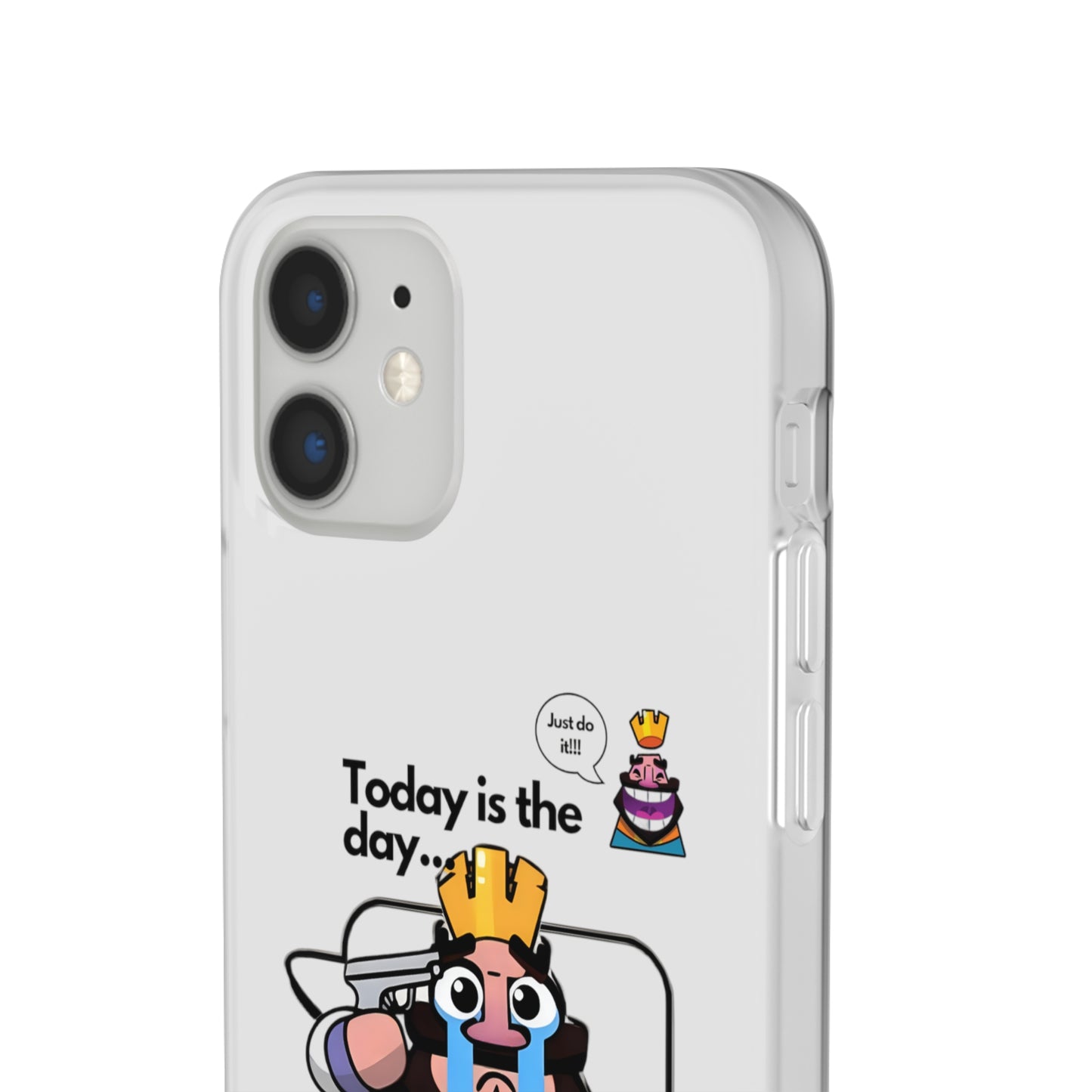 "Today is the day ... the day I pull the trigger" High Quality Phone Case