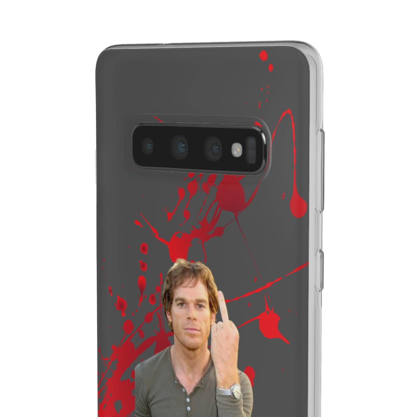 Dexter Middle Finger High Quality Phone Case