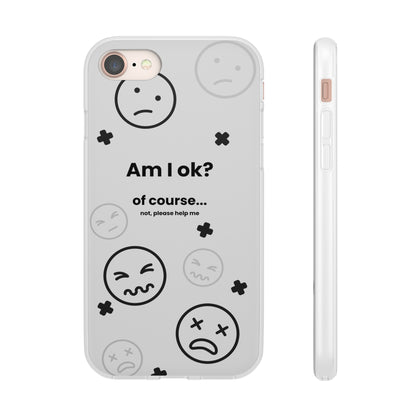 "Am I ok?" High Quality Phone Case