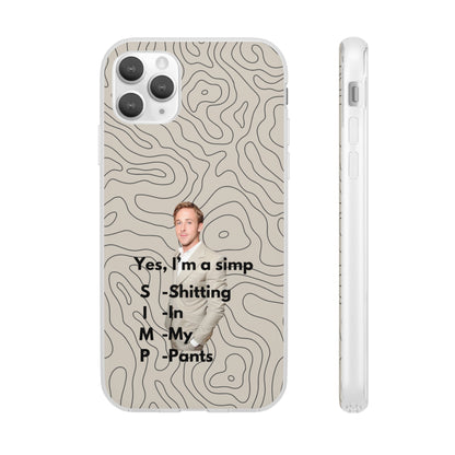 "Yes, I'm a simp" High Quality Phone Case