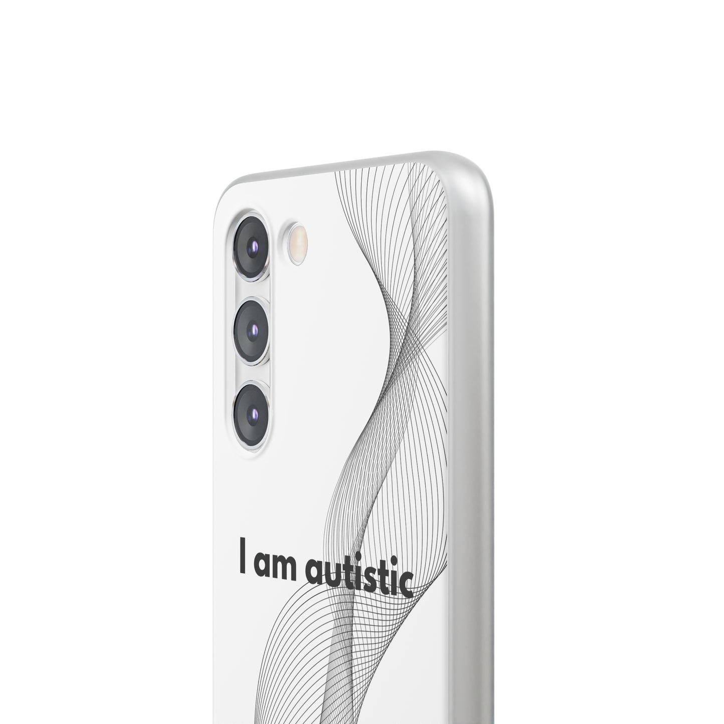 "I am autistic" High Quality Phone Case