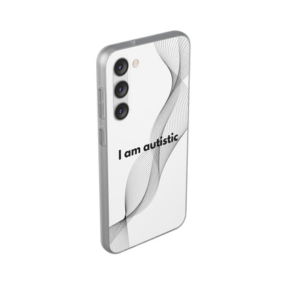 "I am autistic" High Quality Phone Case