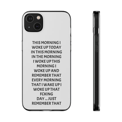 "THIS MORNING" High Quality Phone Case